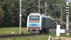 Видео 1: следование воинского эшелона